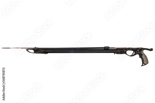 Fotografi Harpoon spear gun isolated on white background