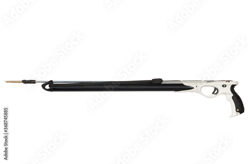 Photos Harpoon spear gun isolated on white background