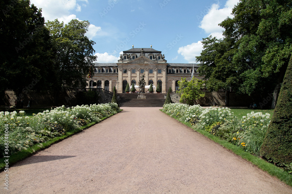 Fototapeta premium Castle Garden and Orangerie in Fulda