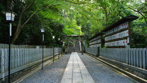 長岡天満宮の参道