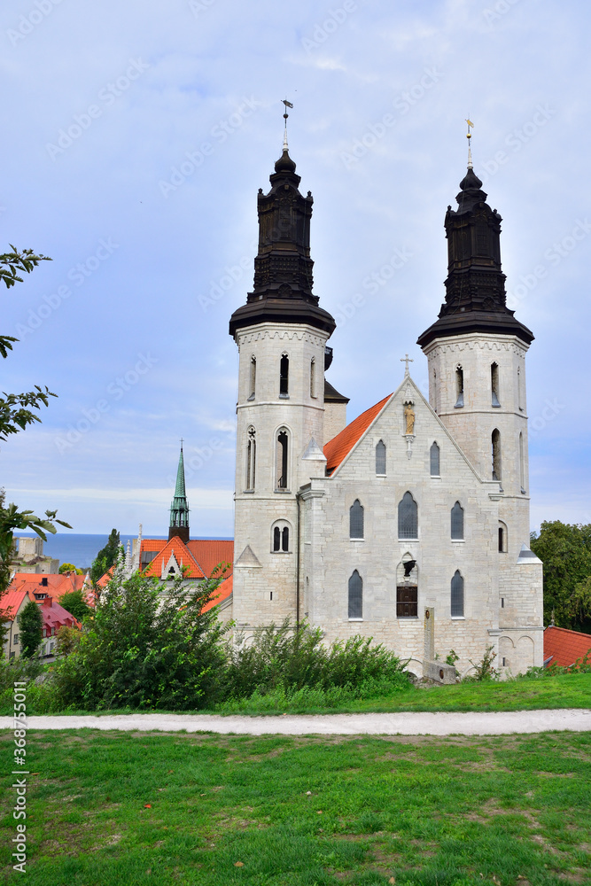 Dom zu Visby , Sankt-Maria-Kirche auf Gotland	
