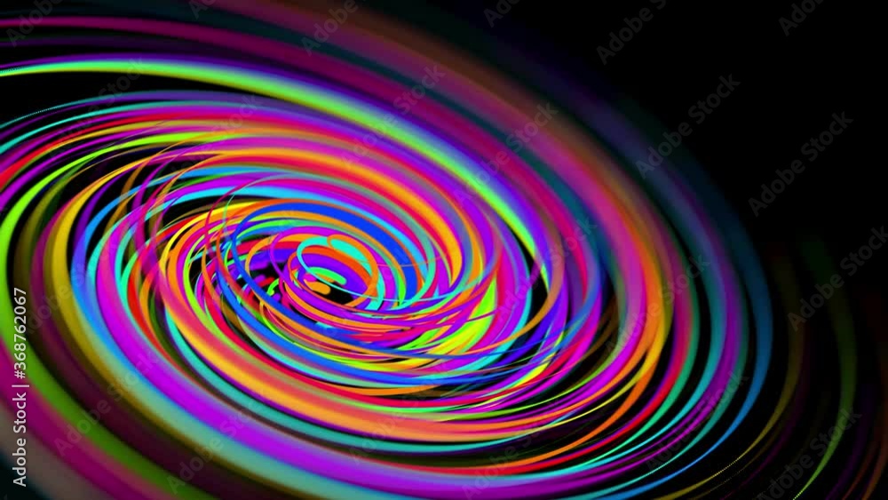 stylish creative abstract background in 4k. colored lines swirling in spiral fly along swirling path. Motion design bg of particles shaping lines, helix and abstract structures. 3d render stylish creative abstract background in 4k. colored lines swirling in spiral fly along swirling path. Motion design bg of particles shaping lines, helix and abstract structures. 3d render