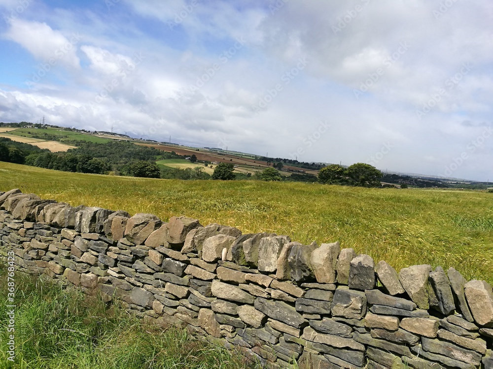 Drystone wall Yorkshire