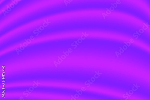 Purple draped textile background. Soft folds of satin fabric. Decoration element. Vector EPS10