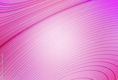 Light Pink vector backdrop with bent lines.