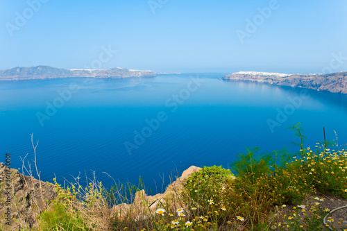 Fototapeta Naklejka Na Ścianę i Meble -  View of the Mediterranean Sea