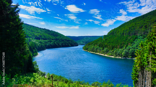 Fototapeta Naklejka Na Ścianę i Meble -  Flussverlauf
