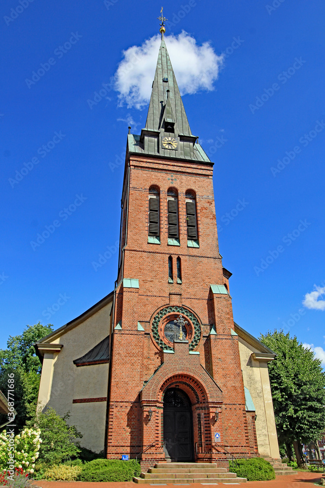 Bad Fallingbostel: Klassizistische St.-Dionysius-Kirche (1830, Niedersachsen)