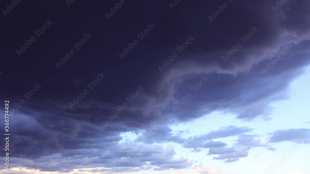 Dark purple storm clouds Dark purple storm clouds