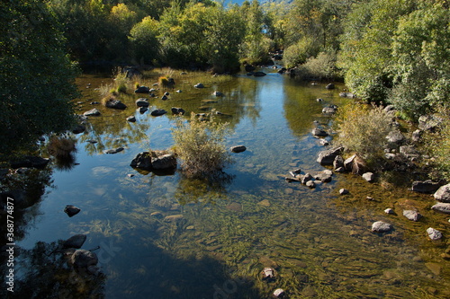 Rio Tera at Lago de Sanabria near Galende,Zamora,Castile and León,Spain,Europe
 photo