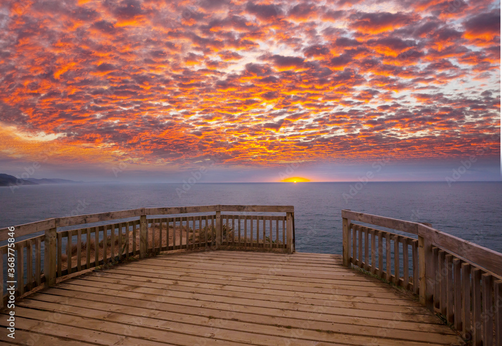 Obraz premium Sea sunset