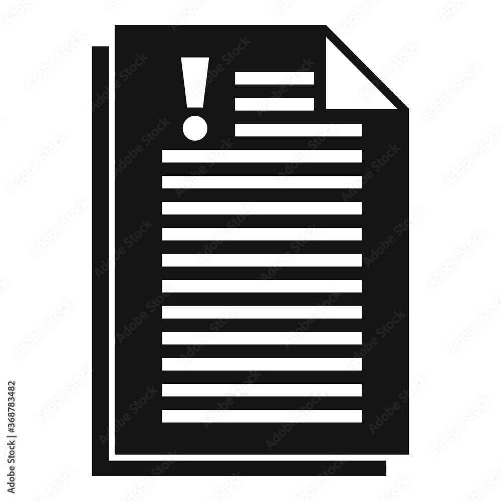 Company paper innovation icon. Simple illustration of company paper innovation vector icon for web design isolated on white background Company paper innovation icon. Simple illustration of company paper innovation vector icon for web design isolated on white background