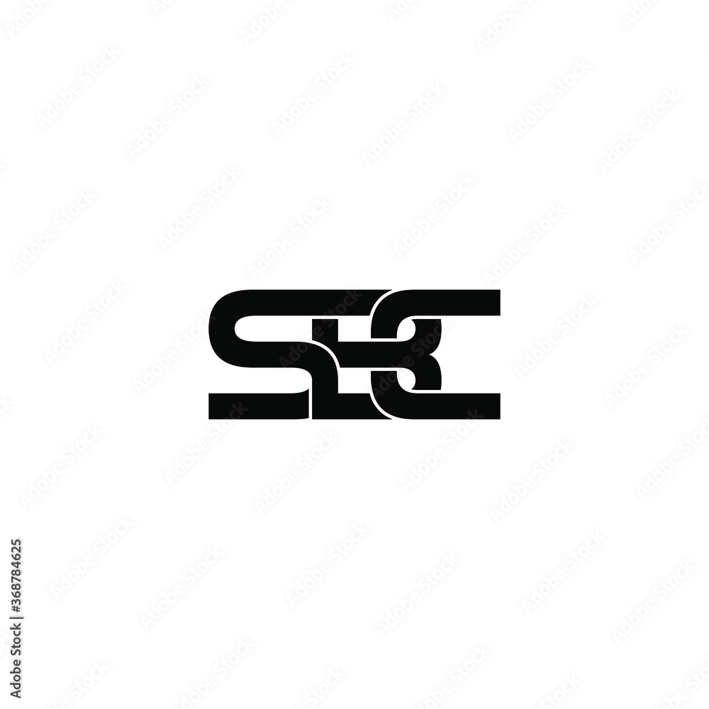 sbc letter original monogram logo design sbc letter original monogram logo design