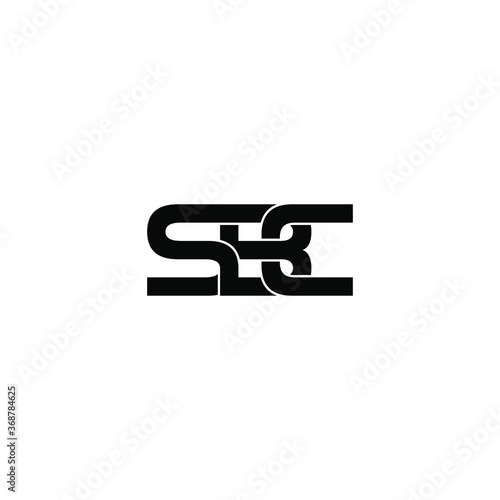 Wallpaper Mural sbc letter original monogram logo design Torontodigital.ca