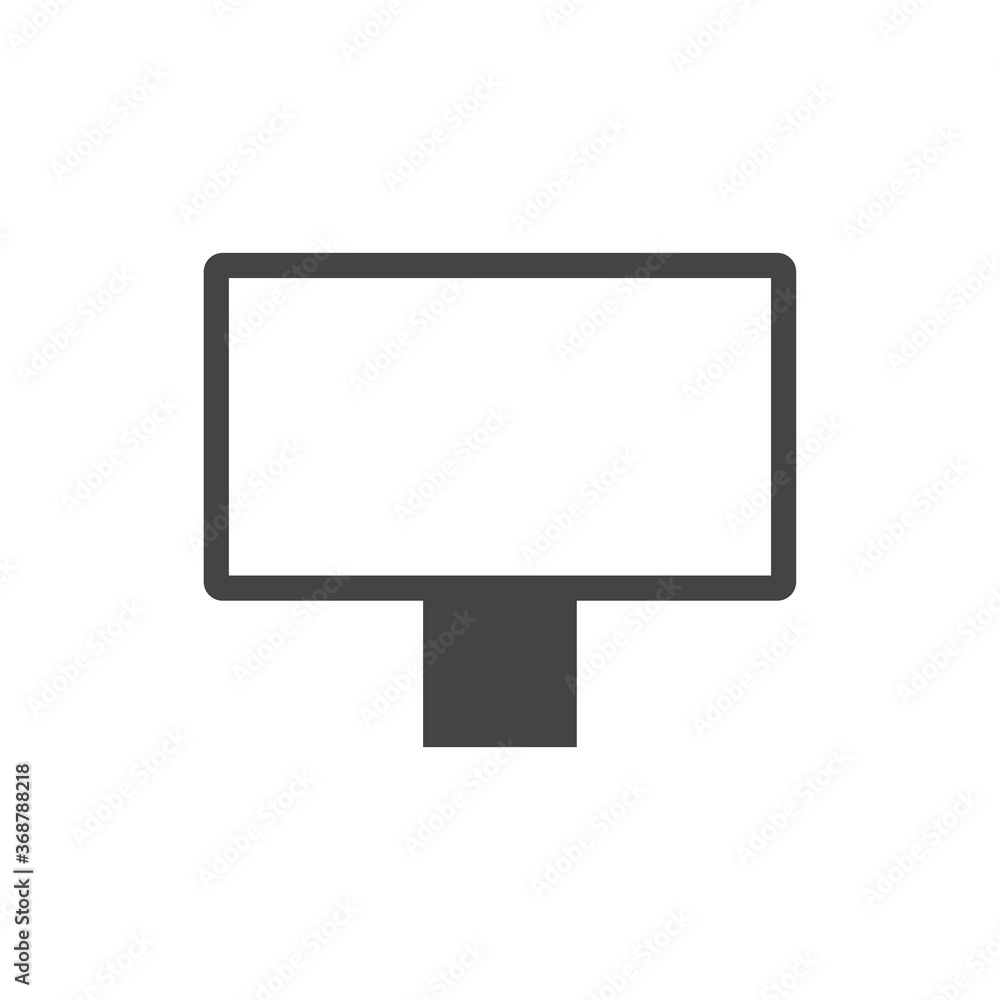 Pro display icon. Monitor symbol modern, simple, vector, icon for website design, mobile app, ui. Vector Illustration Pro display icon. Monitor symbol modern, simple, vector, icon for website design, mobile app, ui. Vector Illustration