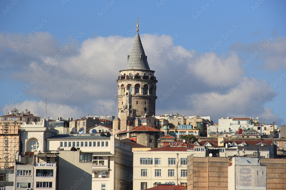 Galata Tower from Eminönü