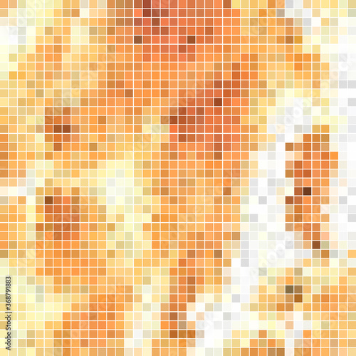 abstract vector square pixel mosaic background