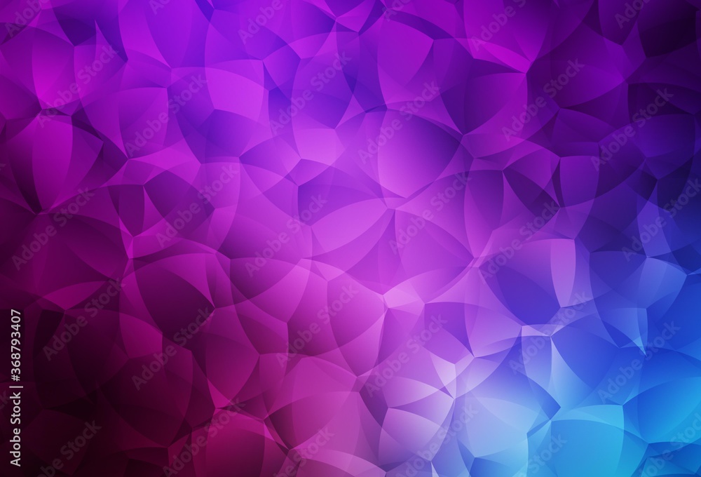 Light Pink, Blue vector background with abstract shapes. Light Pink, Blue vector background with abstract shapes.