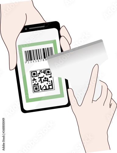 QRコード決済　イメージ
