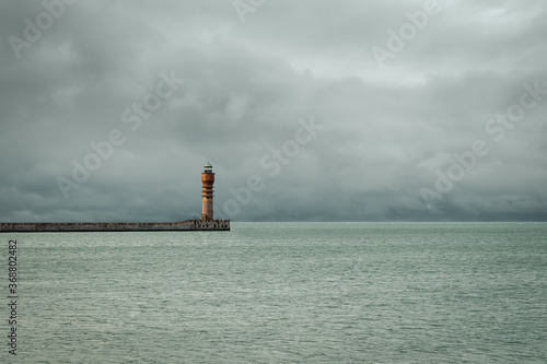 Obraz na plátně Lighthouse of Feu de Saint-Pol in Dunkirk, France