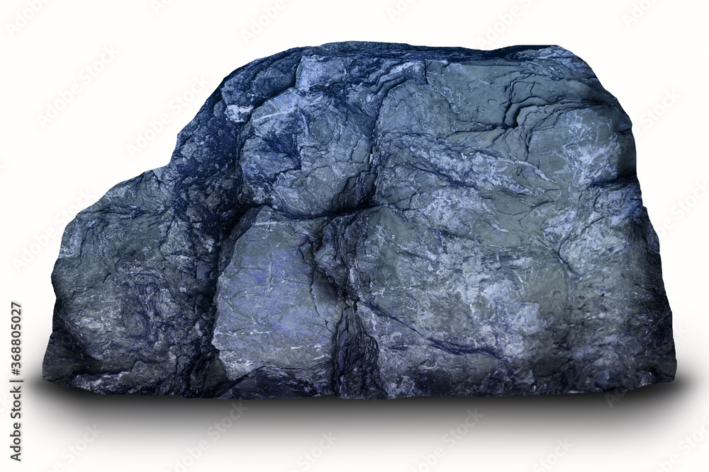 Obraz premium stones white background, Clipping path