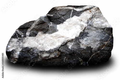 stones white background, Clipping path