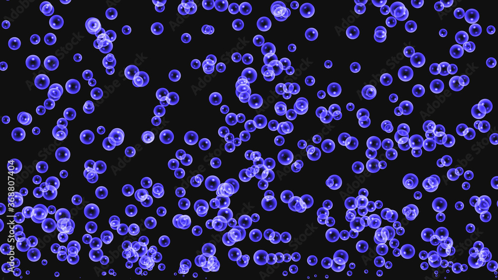 bubble color 3d render bubble color 3d render