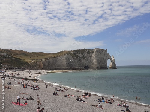 Les falaises d'Etretat photo