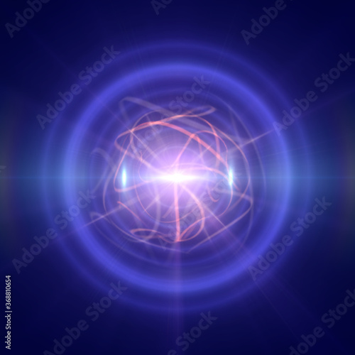 Highly magnetized rotating neutron star