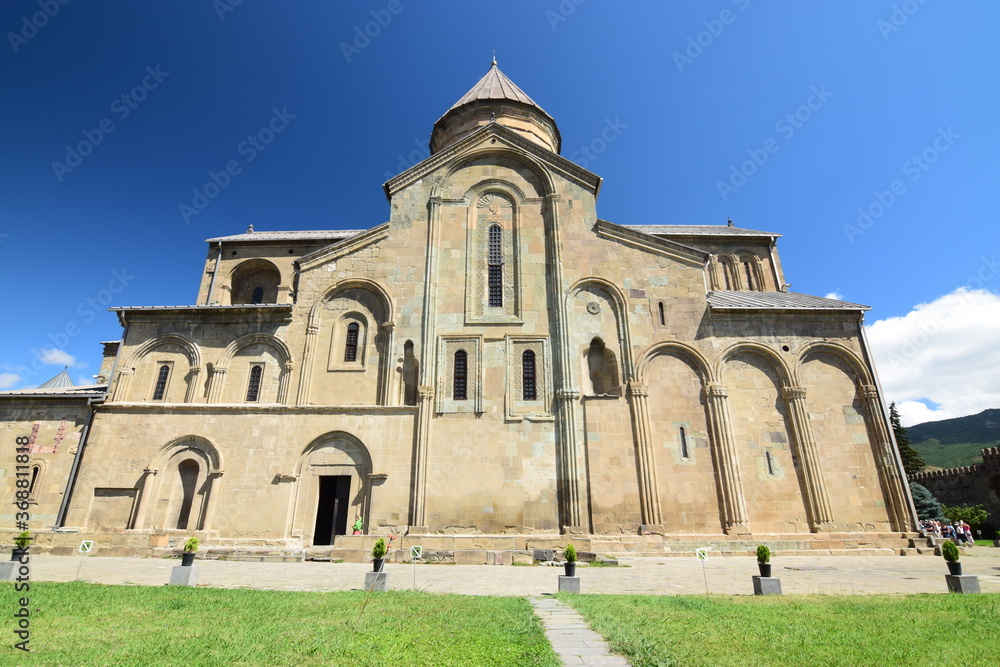 Mittelalterliche Swetizchoweli-Kathedrale in Georgien