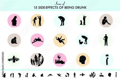 Side effects of being drunk