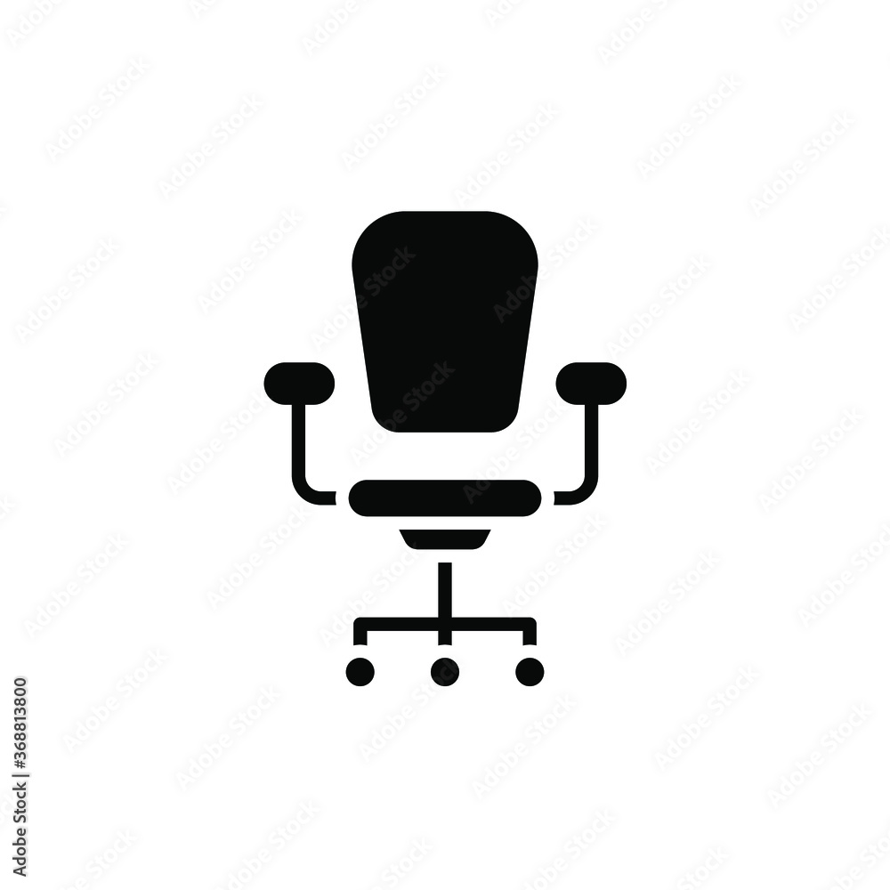 Chair office icon template Chair office icon template