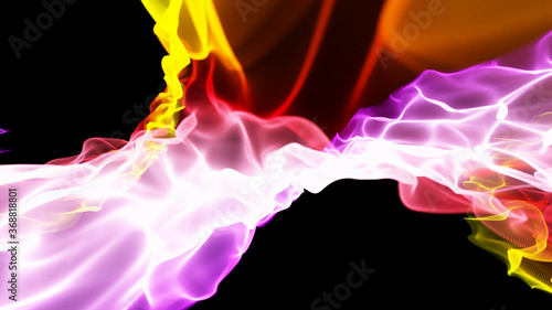 color canvas smoke,abstract illustration