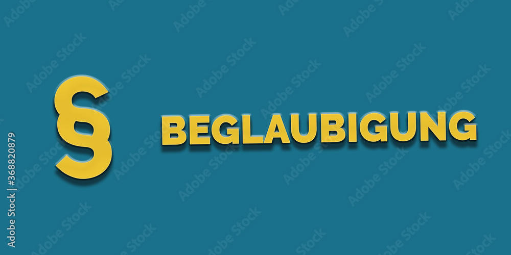 Beglaubigung