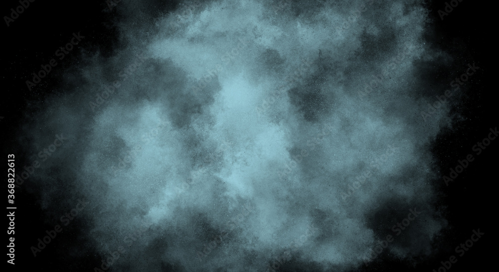 Ice Fog or smoke color isolated background for effect, text or copyspace.