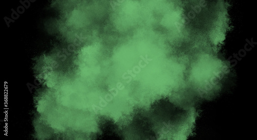 Iguana Fog or smoke color isolated background for effect, text or copyspace.