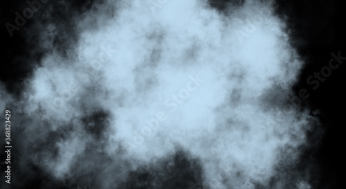 Powder Fog or smoke color isolated background for effect, text or copyspace.