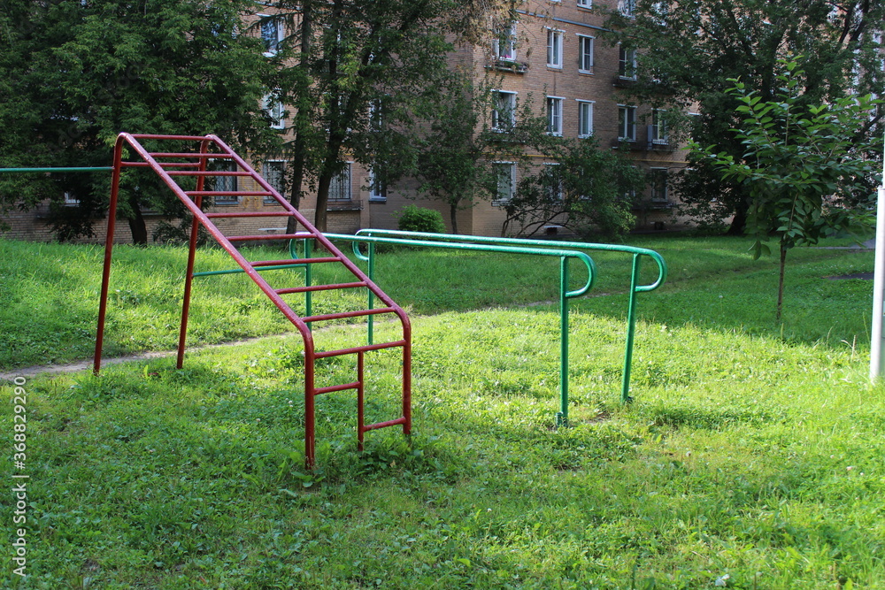 playground for children in the yard playground for children in the yard