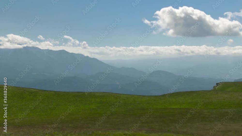 Aerial drone panoramic view of a rocky mountain peak national park reservation Aerial drone panoramic view of a rocky mountain peak national park reservation