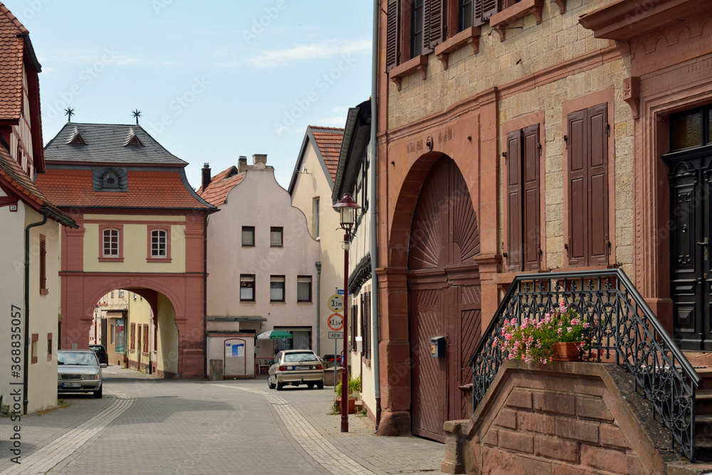 Fototapeta premium im historischen ortskern von göllheim