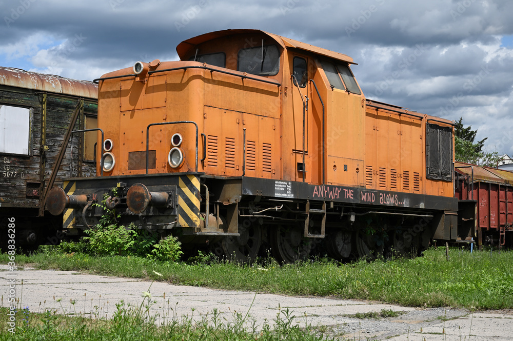 historic diesel freight train transport theme historic diesel freight train transport theme