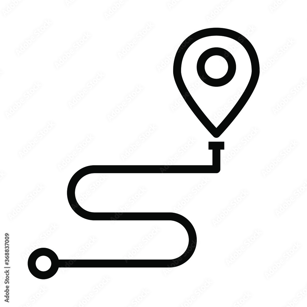 Gps navigation. Online order filled outline style. Food Delivery Icon design for application, website, poster, printing. Gps navigation. Online order filled outline style. Food Delivery Icon design for application, website, poster, printing.