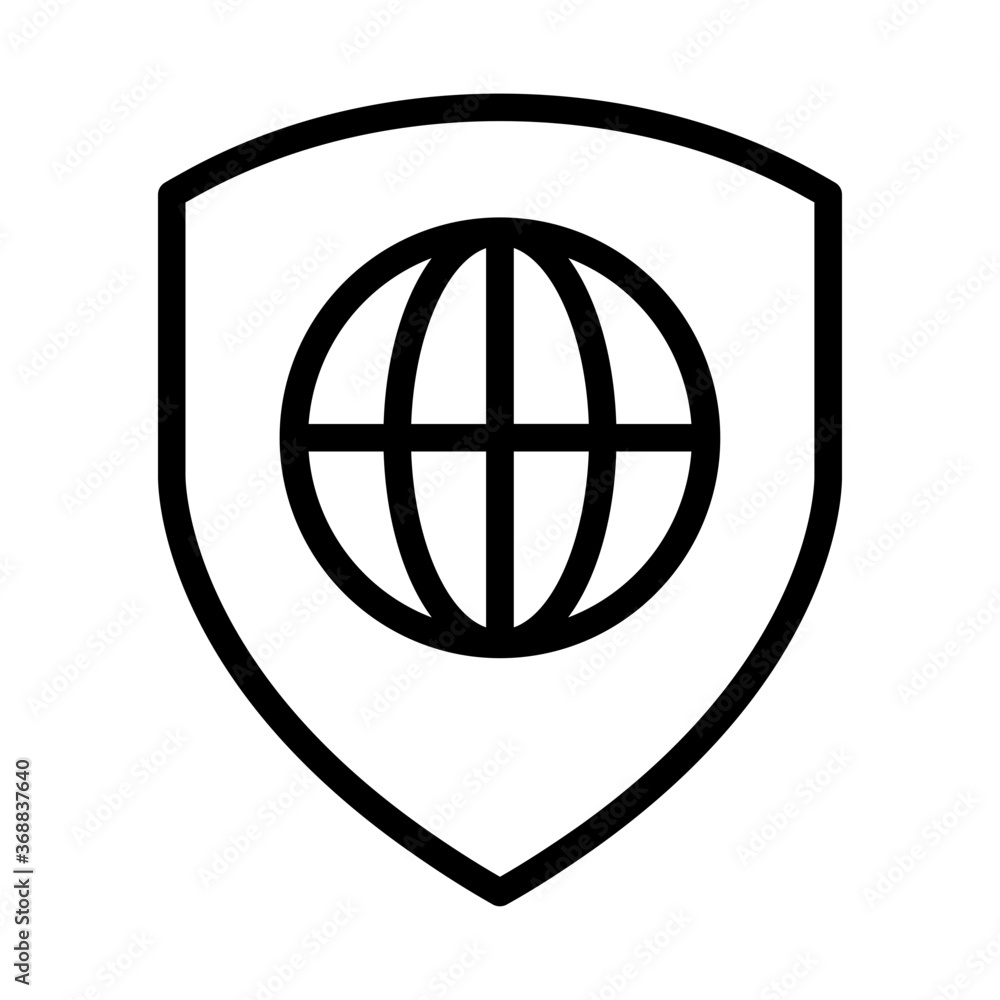 Internet security icon Internet security icon