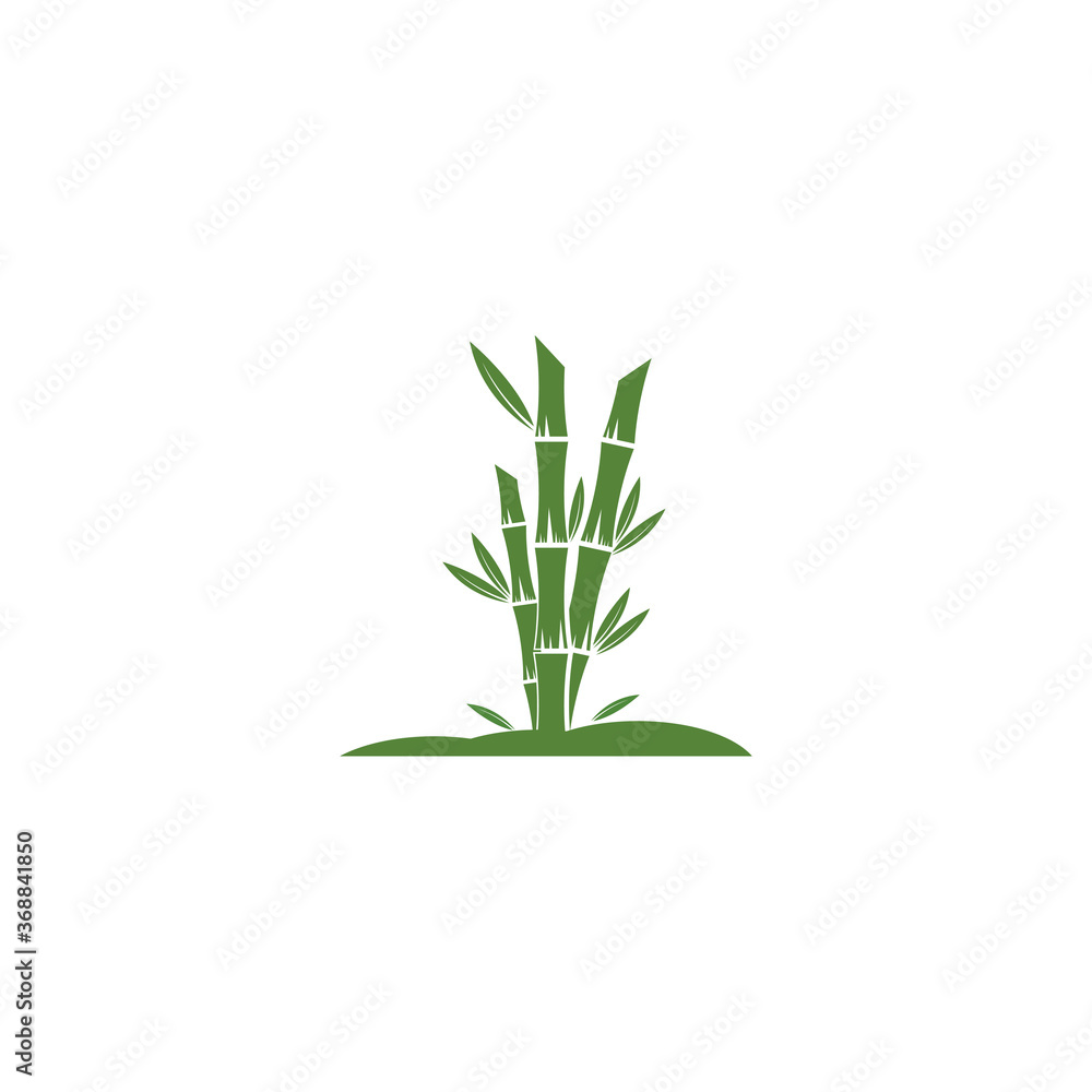 Bamboo Logo Template vector icon Bamboo Logo Template vector icon