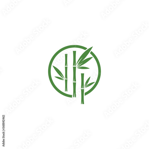 Free Download Bamboo Logo Template vector icon - GFXLoad