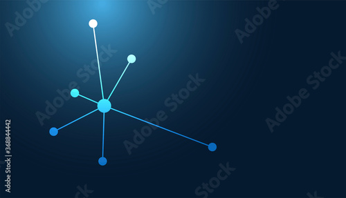 collegamenti, link, molecola, network