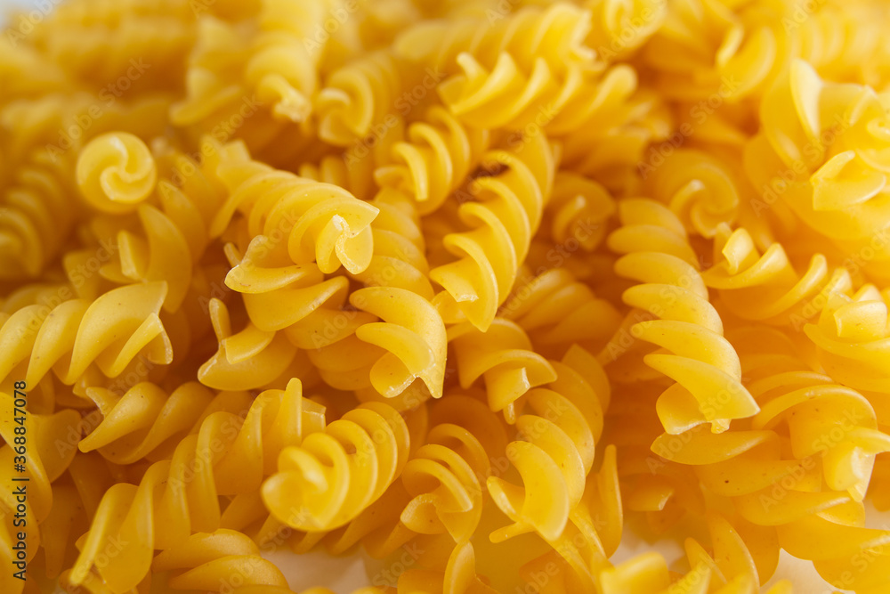 Pasta close up on the table Pasta close up on the table
