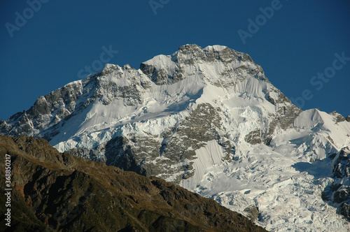Mount Sefton Snow Mountain New Zealand