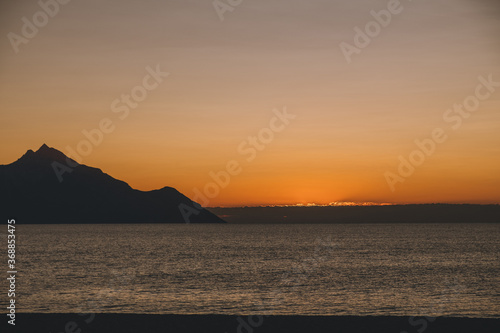 Peaceful sunrise at the sea © Boccabo