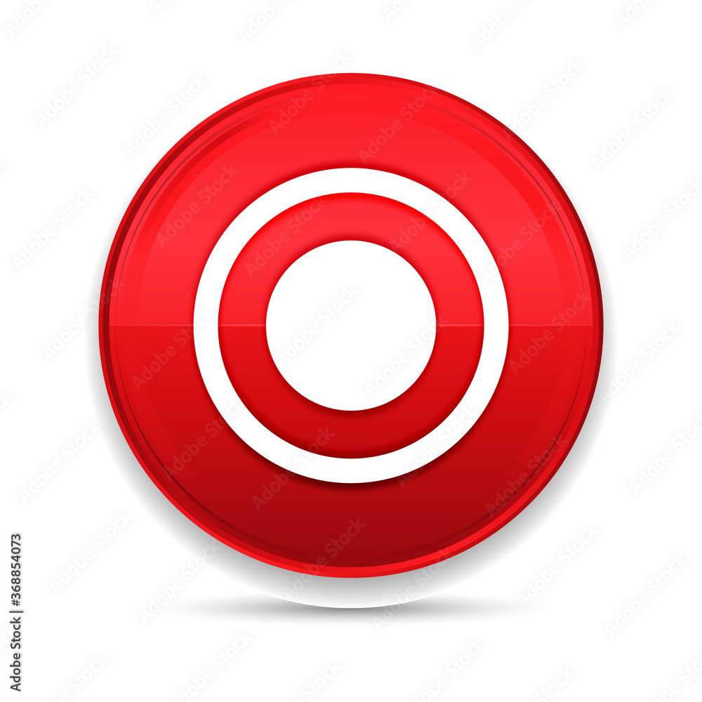 Record icon shiny luxury design red button vector Record icon shiny luxury design red button vector